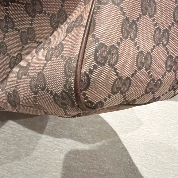 GUCCI SUKEY AUTHENTIC Pink w COA, beautiful VINTAGE bag and can be worn as is ποΈ - Picture 9 of 16